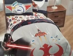 Disney Star Wars Twin Microfiber Comforter Nip. Fixed Price $58.65.