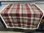 Eddie Bauer Plaid Blanket 48" By 56" - Multi. Fixed Price $44.23.