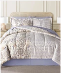 Fairfield Square Collection Inez 8-PC. Reversible Fullcomforter Set Bedding. Fixed Price $40.99.
