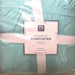 Nip Pottery Barn Teen Dorm Pucker Up Comforter Full-queen Aqua Teal. Fixed Price $115.00.
