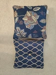 2 Croscill Isla Fashion Pillow Decorative. Fixed Price $45.00.