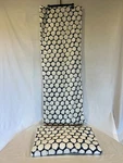 Ikea SET/2 Navy Blue & White Twin Geometric Cotton Duvet Cover For Bedroom 82X81. Fixed Price $59.00.