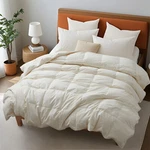 Hotel Silent Soft Touch Oversized Down Comforter, King Queen Duvet Insert. Fixed Price $85.99.