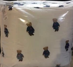 New Ralph Lauren Polo Teddy Bear Girl King Comforter Set With Shams. Fixed Price $349.95.