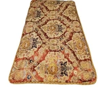 Waterford Linens King Sham 20"X36" Cord Trim Reversible Rust & Gold. Fixed Price $17.28.