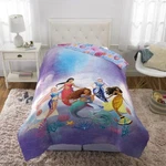 New Disney Little Mermaid "aquatic Outlines" Comforter Kids Twin/full. Fixed Price $39.94.