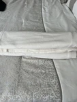 Mainstays Microfiber Flat Queen Blanket, Fresh Ivory, Bedding. Fixed Price $10.00.