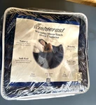 Fieldcrest Washable Micro-touch Down Solid Indigo King Size Comforter Jc Penney. Fixed Price $99.99.