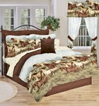 Thunder Run Brown Horse Comforter Bedding Set+sheets+sham(s)+bedskirt. Fixed Price $69.99.