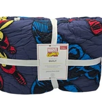 Pottery Barn Kids Marvel Superhero Quilt Full Queen Avengers Bedding New. Fixed Price $229.99.