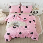 Love Pattern Girls Comforter Set Size, Blush Cute Heart Sexy Queen Pink. Fixed Price $52.67.