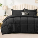 Comforter Set California King 7 Pieces Ash Black Bed Bag Cabin. Fixed Price $89.99.