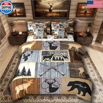 Erosebridal Elk Deer Hunting Bed Bag King Size Comforter Set 7. Fixed Price $168.51.