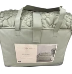 Bungalow Studio Green Full/queen Floral Comforter Set X90. Fixed Price $179.00.