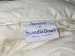 Vintange 1980S Scandia Down Ascensia Comforter King Size Collection 106" X 90". Fixed Price $499.99.