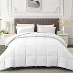 Matbeby Queen Size Comforter Duvet Insert - All Season White Quilted Down Alt.... Fixed Price $38.22.
