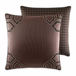 Croscill Sancerre One Euro Pillow Sham In Chocolate New. Fixed Price $31.76.