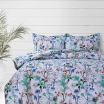 Azores Home Juliette Printed Oversized Twin Duvet Set With Shams. Fixed Price $140.00.