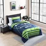 Seattle Seahawks Crosser Comforter Sham Set, Twin Xl Licensed Bedding. Fixed Price $87.95.