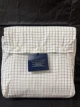Ralph Lauren Home King Duvet Cover Organic Tattersall Polo Navy Cotton New. Fixed Price $85.00.