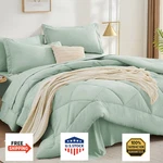 Fuanna 7 Pieces Full Size Comforter Sets All Season Bedding Luxur. Fixed Price $73.03.