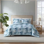 Legacy Palms Comforter Set, Soft Coastal Bedding Full/queen. Fixed Price $333.99.