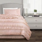 Decor Belle Comforter Twin Xl Size 3 Piece Set Blush - Dorm Bedding. Fixed Price $172.57.