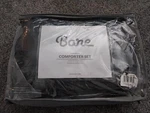 Bare Comforter Set Pillow Sham Down Alternative Black Twin/twin Xl New. Fixed Price $41.91.