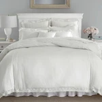 Laura Ashley Home - King Comforter Set, Reversible Cotton Bedding Matching. Fixed Price $93.95.