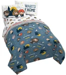 Harry Potter Is My Home 4 Piece Set -bedding Features Twin, Blue. Fixed Price $85.35.
