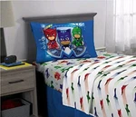 Jay Franco & Sons Pj Masks 3 Piece Twin Size Microfiber Sheet Set. Fixed Price $24.15.