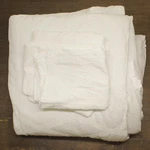 Hallmart Collectibles Goranna 9-PIECE Comforter Set 89992 White Queen. Fixed Price $27.30.