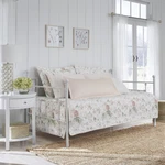 Laura Ashley Breezy Floral Cotton Pink 4 Piece Quilt SET-39X75. Fixed Price $129.99.