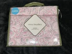 Vera Bradley Queen Sheet Set Paisley Pink Gray White 6 Piece 100% Polyester. Fixed Price $50.00.