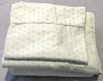 3PC Threshold Arneda Xl Twin Sheet Set 100% Cotton Case Flat Fitted Wide Elastic. Fixed Price $19.36.