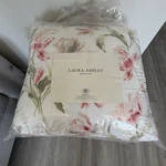 Laura Ashley Gosford 7 Pc Full/queen Comforter Set Pink Cream Floral Tulips Nip. Fixed Price $119.00.