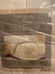 Sanctuary/pacific Coast Textiles Reversible Comforter/twin/ivory/brand New. Fixed Price $39.00.