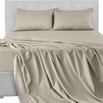 Ldc Lux Decor Collection Bed Sheets - 6 Pc King Size High Gsm Brushed. Fixed Price $33.09.