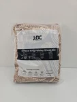 Ldc King Sz 6-PCS Bed Sheet Set Paisley Soft/breathable Chocolate New. Fixed Price $34.99.