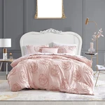 Chic Reversible Queen Duvet Cover Set With Shams & Throw Pillow - Rambling Roses. Fixed Price $171.99.
