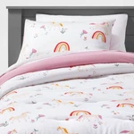 Twin Unicorn Cotton Comforter - Pillowfort. Fixed Price $17.99.