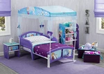 Canopy Toddler Frozen Disney Princess Elsa Anna Blue Purple Girls Bedroom. Fixed Price $114.12.