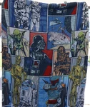 Vintage Star Wars Comforter Lucas Reversible Yoda Storm Trooper Vader C3-PO R2-D. Fixed Price $29.99.