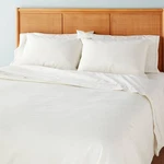 3PC Linen Blend Comforter Set - Hearth & Hand With Magnolia. Fixed Price $35.99.
