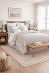 Queen 8PC Richland Floral Comforter Set Green - Threshold New. Fixed Price $79.00.