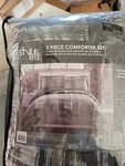 Style 212 Camden Plaid Full Queen Comforter Set Grey. Fixed Price $59.99.
