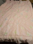 Westpoint Stevens Pink Polka Dot Ballerina Twin Comforter. Fixed Price $33.00.