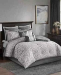 Madison Park Odette Jacquard 8-PC. Comforter Set, California King, Nwt. Fixed Price $114.88.