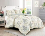 Chezmoi Collection Alyssa Boho Floral Medallion Printed Microfiber Comforter Set. Fixed Price $44.99.