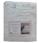 Cupcakes And Cashmere Multicolor Floral Queen Cotton Comforter Set X90. Fixed Price $179.00.